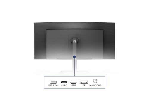 Philips 34" Curved Monitor – UltraWide, USB-C Anschluss