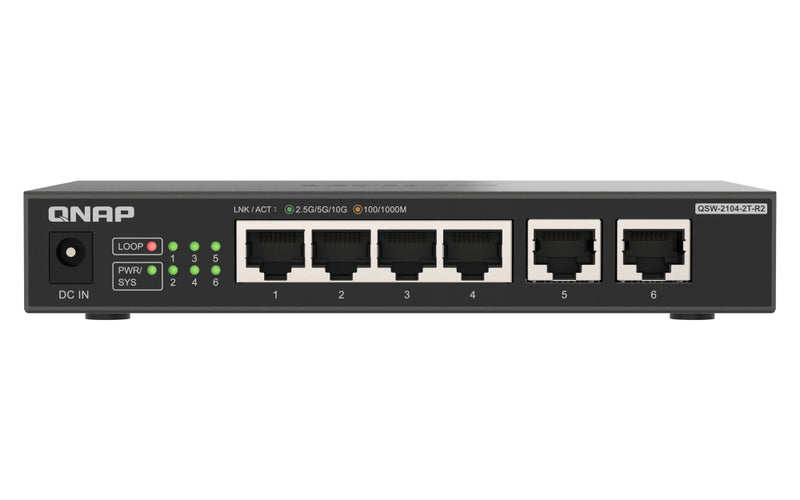 Qnap Netzwerk-Switch – 10G & 2.5G Ethernet für kleine Büros