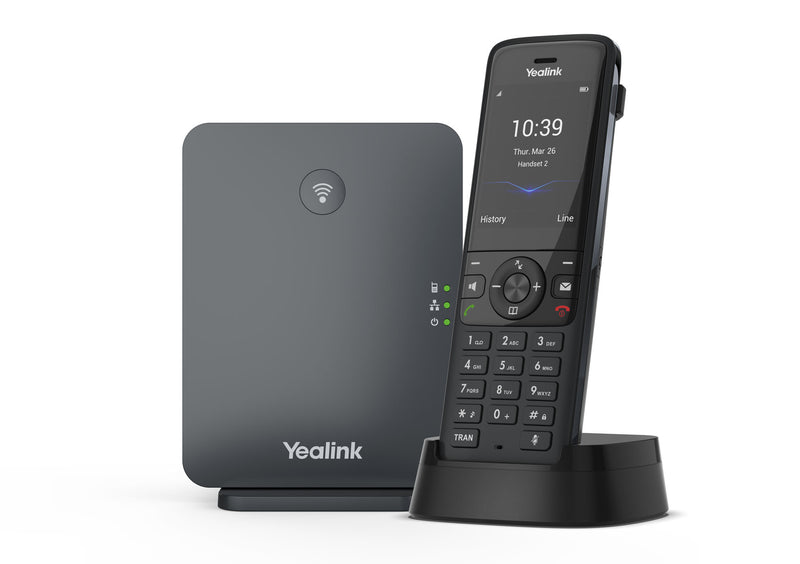 Yealink DECT Telefon – 10 Mobilteile, Bluetooth-fähig