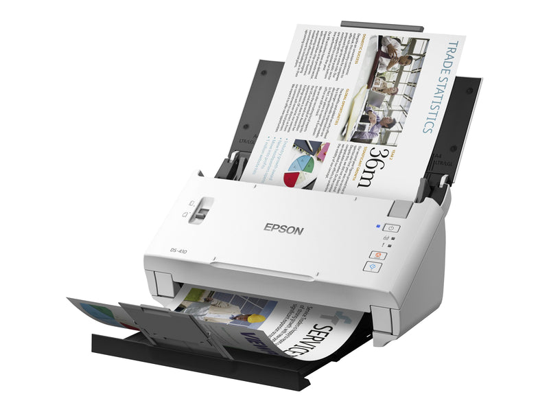 EPSON WorkForce DS-410 Scanner – USB-Anschluss, A4-Dokumente