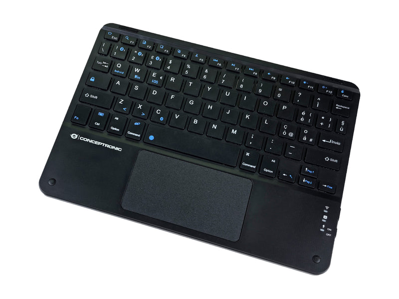 CONCEPTRONIC Kabellose Tastatur – Bluetooth, Touchpad