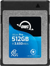 OWC Atlas Pro Speicherkarte – 512 GB, schnelle Datenübertragung