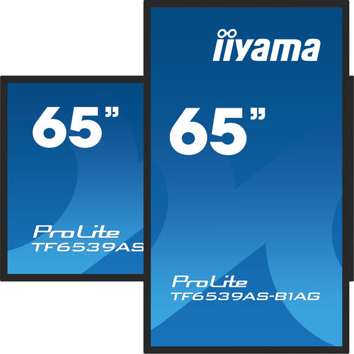 Iiyama 65" 4K Touchscreen-Monitor – Ideal für Präsentationen