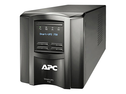 APC USV-Tower – 750VA, LCD-Anzeige für Stromausfälle
