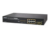 PLANET 8-Port Managed Switch – PoE+ für effiziente Netzwerke