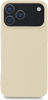HAMA Handy-Schutzhülle – Beige, kabelloses Laden für iPhone 17 Pro Max