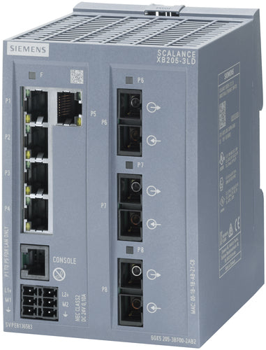 Siemens Netzwerk-Switch – 5 Ports, einfache Installation