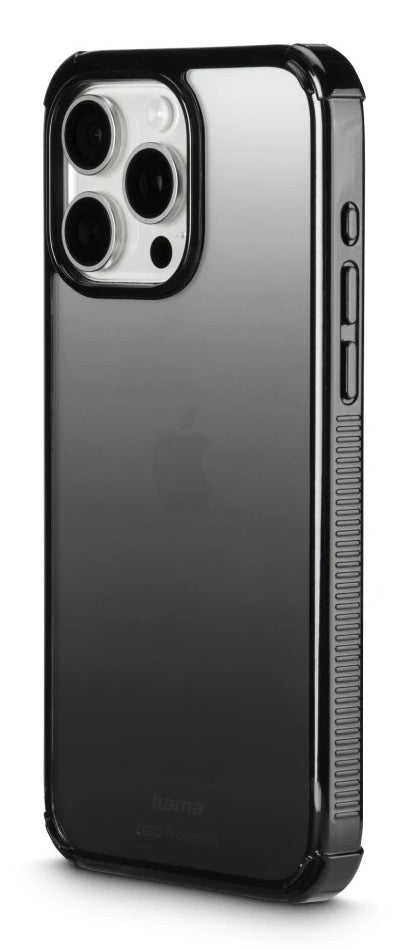 HAMA Handyhülle für iPhone 16 Pro – Robuster Schutz, Schwarz