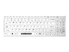 MAN & MACHINE Flache Tastatur – Staubabweisend, Antimikrobiell