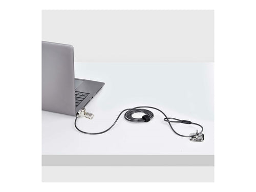 StarTech.com Laptopschloss – Doppelzugriff, 2m Kabel