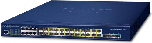 Planet Technology Netzwerk-Switch – 28 Ports, 10G Ethernet