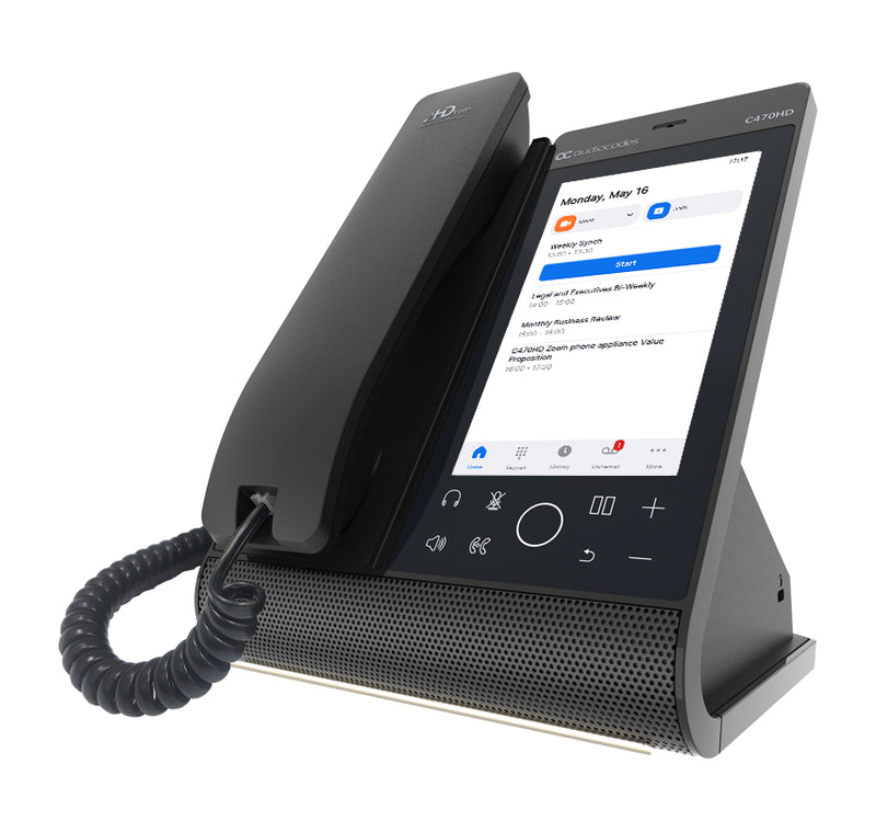 AudioCodes VoIP-Telefon – Bluetooth, Rufnummernanzeige