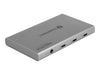 Delock Thunderbolt 4 Hub – 3 Anschlüsse, USB für schnelle Daten