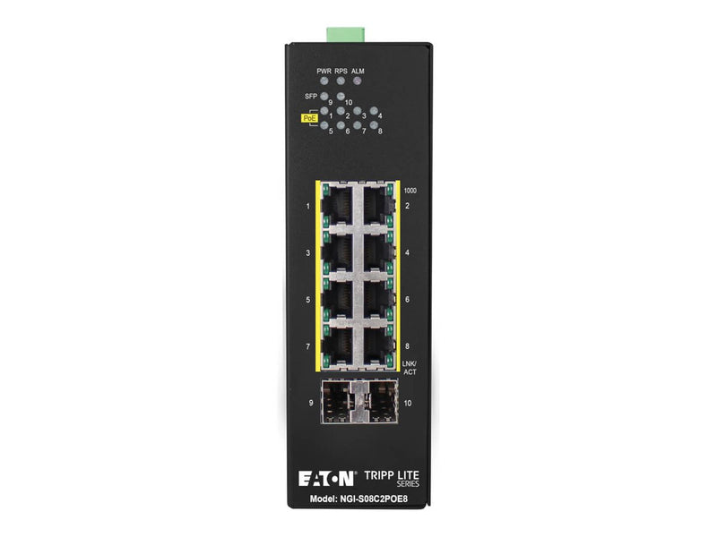 Eaton Netzwerk-Switch – 8 Ports, PoE+ für flexible Stromversorgung