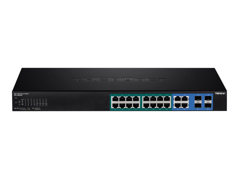TRENDnet 16-Port Gigabit Switch – PoE+, IPv6-fähig