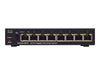 Cisco 8-Port Gigabit Switch – PoE+ für einfache Netzwerke