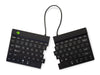 R-GO TOOLS Ergonomische Tastatur – Kabellos, mit Pauseanzeige