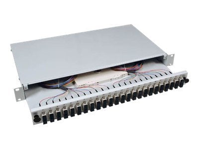 EFB Elektronik Glasfaser-Spleißbox – 24 Ports, 19" Rack-kompatibel
