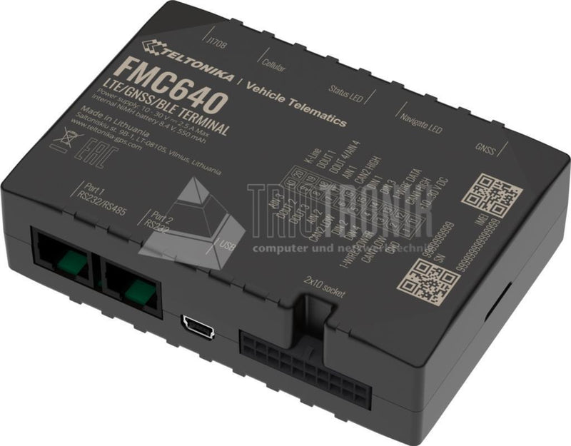 Teltonika Fahrzeug-GPS-Tracker – Echtzeit-Tracking, LTE-Verbindung