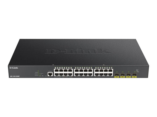 D-Link 28-Port Switch – Gigabit Ethernet, PoE-Unterstützung
