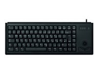 CHERRY Kompakt-Tastatur – USB, integrierter Trackball