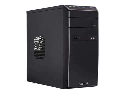 Captiva Desktop-PC – Intel i3, 8 GB RAM, 500 GB SSD