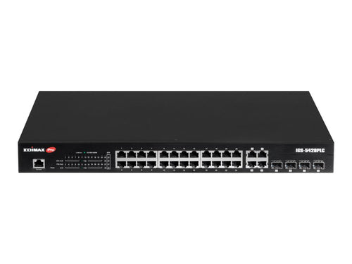 Edimax Gigabit PoE Switch – 28 Anschlüsse, Rackmontage