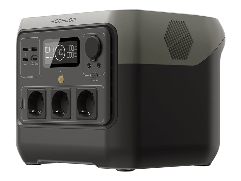 EcoFlow RIVER 2 Pro – Tragbare Powerstation für Outdoor und Notfälle