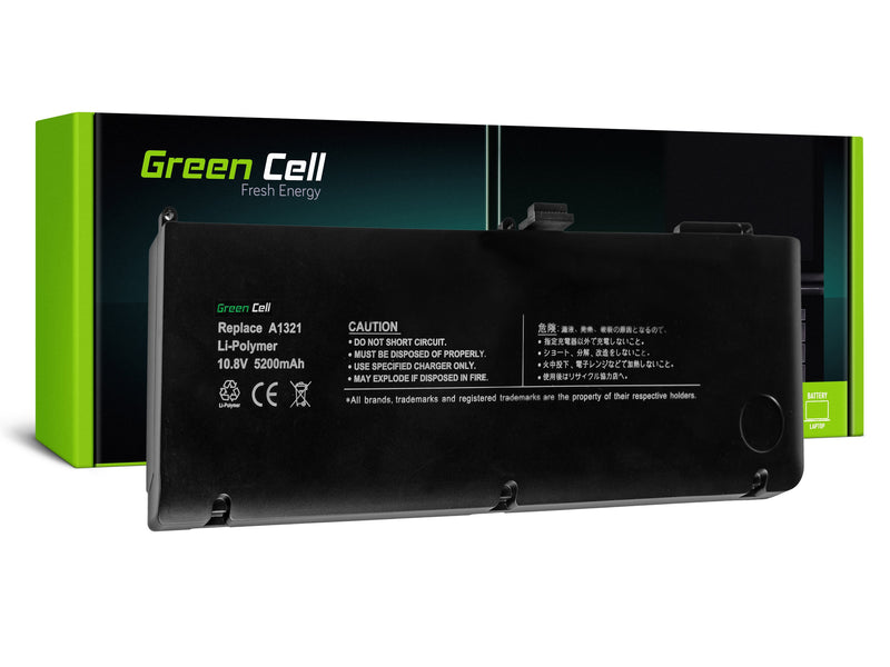 Green Cell Laptop-Batterie für MacBook Pro – 5200 mAh, sicherer Ersatz