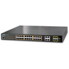 Planet Technology Netzwerk-Switch – 24 PoE+ Ports, Gigabit Ethernet