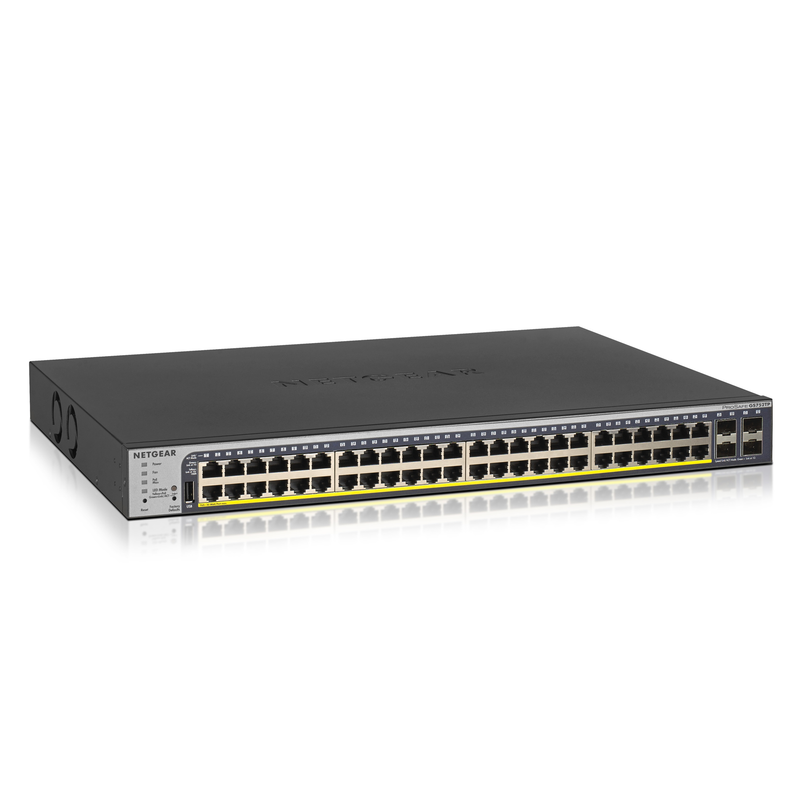 NETGEAR 52-Port Smart Switch – Gigabit, PoE+ für effiziente Netzwerke