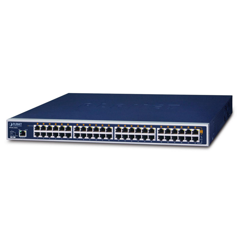 PLANET Power Injector – 24 Ports, Rack-einbaufähig