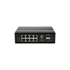 LevelOne 10-Port Gigabit Switch – PoE, robust für extreme Temperaturen