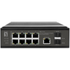 Levelone Industrie-PoE+ Switch – 8 Ports, 2.5G Geschwindigkeit