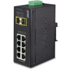 Planet Technology 8-Port Ethernet Switch – Gigabit-Geschwindigkeit, SFP-Anschlüsse