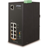 PLANET TECHNOLOGY Netzwerk-Switch – 4 PoE-Ports, DIN-Schiene