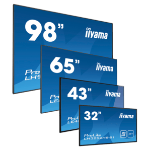 Iiyama 43" Display – 4K UHD, integrierter Mediaplayer