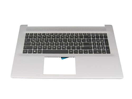 HP Ersatztastatur Notebook – Deutsch, mit oberer Abdeckung
