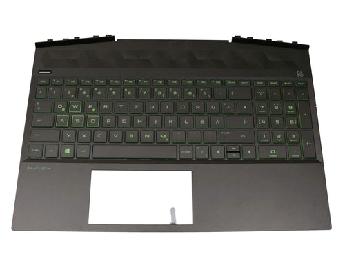 HP Laptop-Tastatur – Beleuchtet, Deutsch, für Pavilion Gaming 15