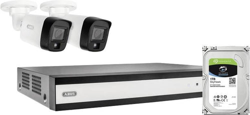 ABUS Analog-Video-Set – 2 Kameras und Rekorder für einfache Überwachung