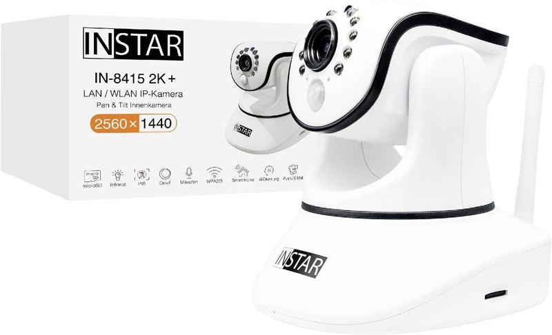 Instar WLAN IP Überwachungskamera – 2K-Auflösung, einfache Installation