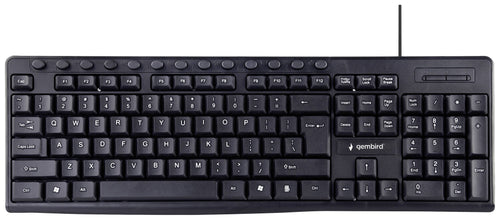 GEMBIRD Multimedia-Tastatur – USB-Anschluss, 13 Sondertasten