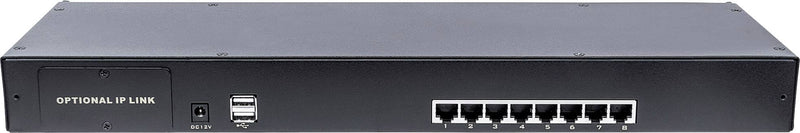 Intellinet 8-Port KVM-Switch – Modular, Rackmontage-fähig