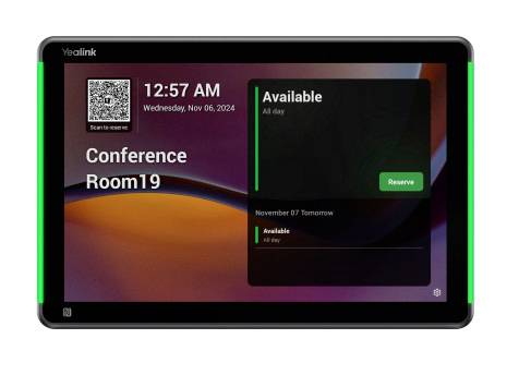 Yealink RoomPanel Plus – Intuitive Raumverwaltung, Touchscreen