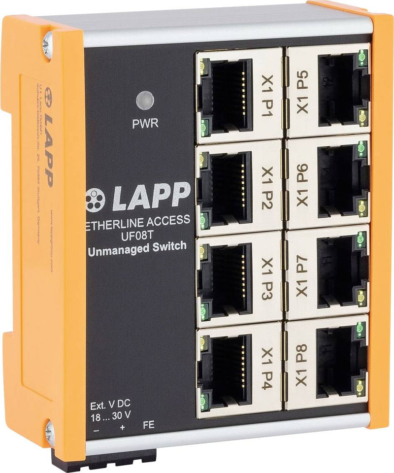 LAPP Netzwerk-Switch – 8 Ports für zuverlässige Verbindungen