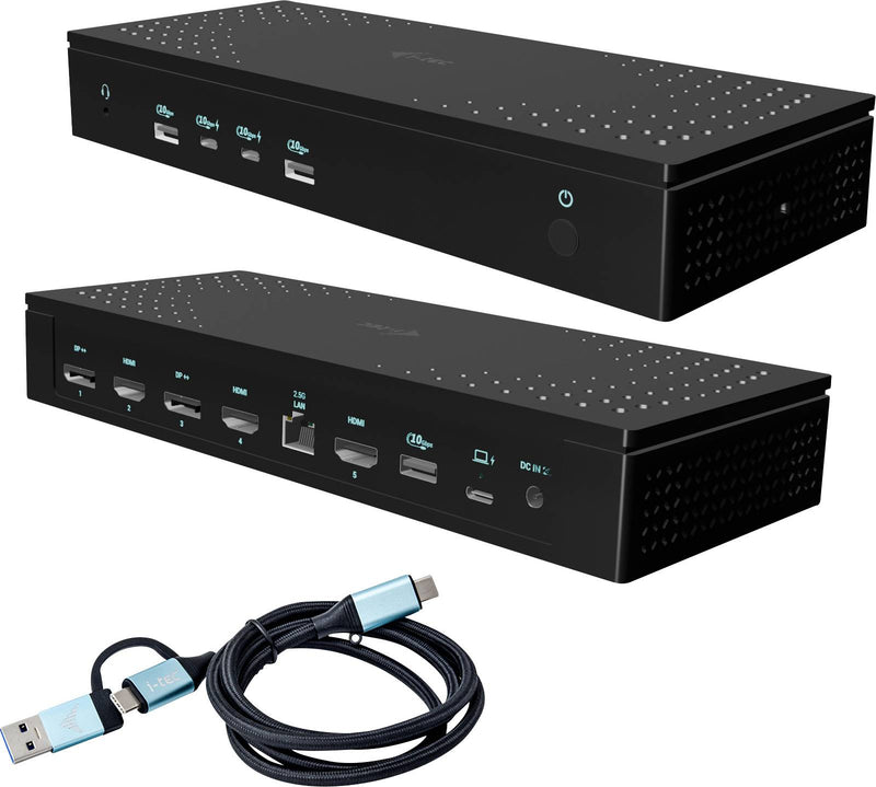 I-tec Notebook-Dockingstation – 8K-Display, 100 W Stromversorgung