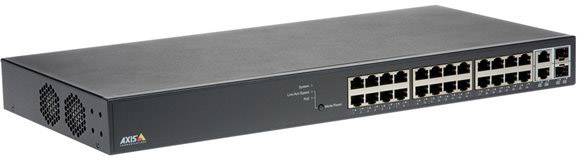 Axis Netzwerk-Switch – 24 Ports, PoE+ für einfache Überwachung