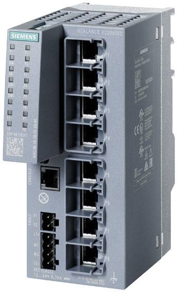 Siemens Netzwerk-Switch – 8 Ports, einfache Installation