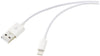 Renkforce USB-Kabel – 2 m, USB-A zu Apple Lightning