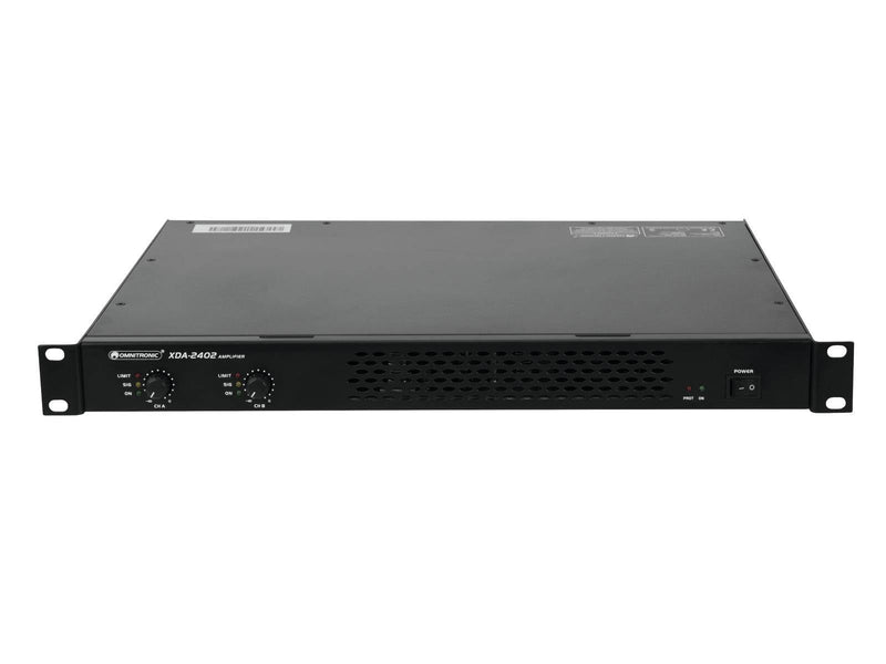 Omnitronic PA-Verstärker – 1200 W pro Kanal, Klasse D